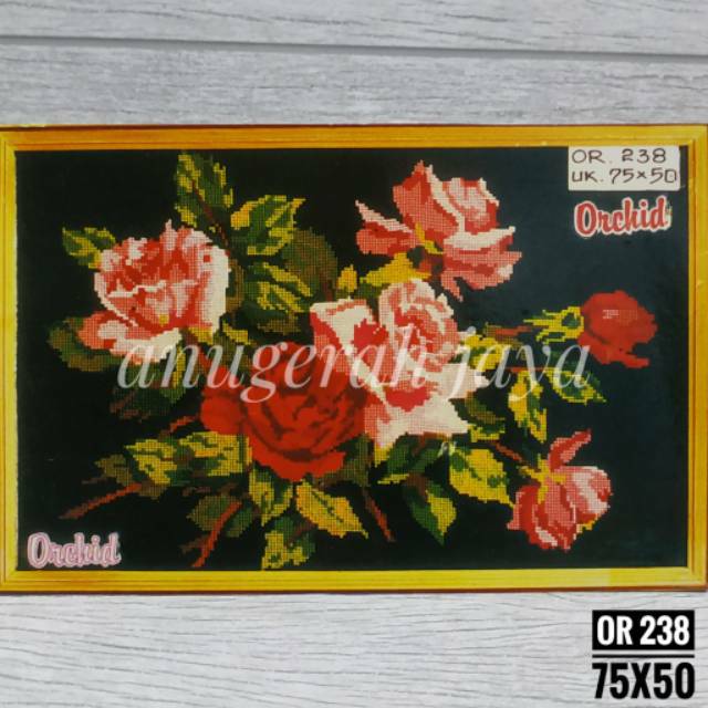 Paket Kristik Orchid Set 238