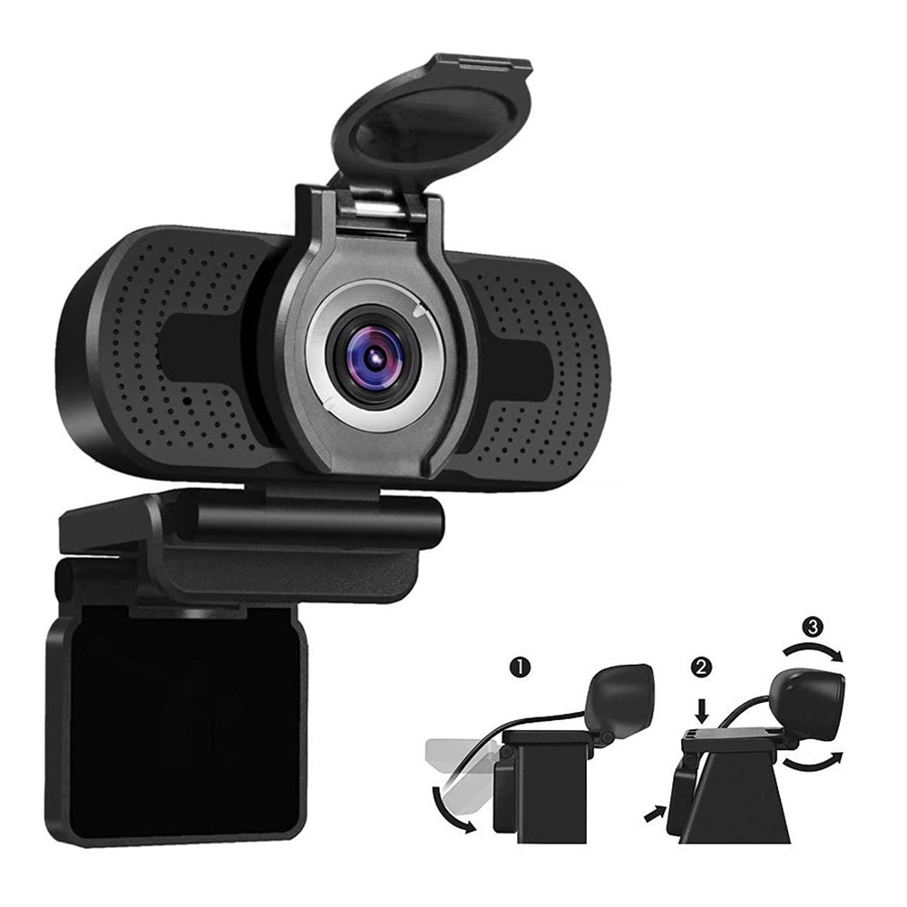 USB Webcam with Microphone Web Cam For Computer PC Laptop Conference Web Camera