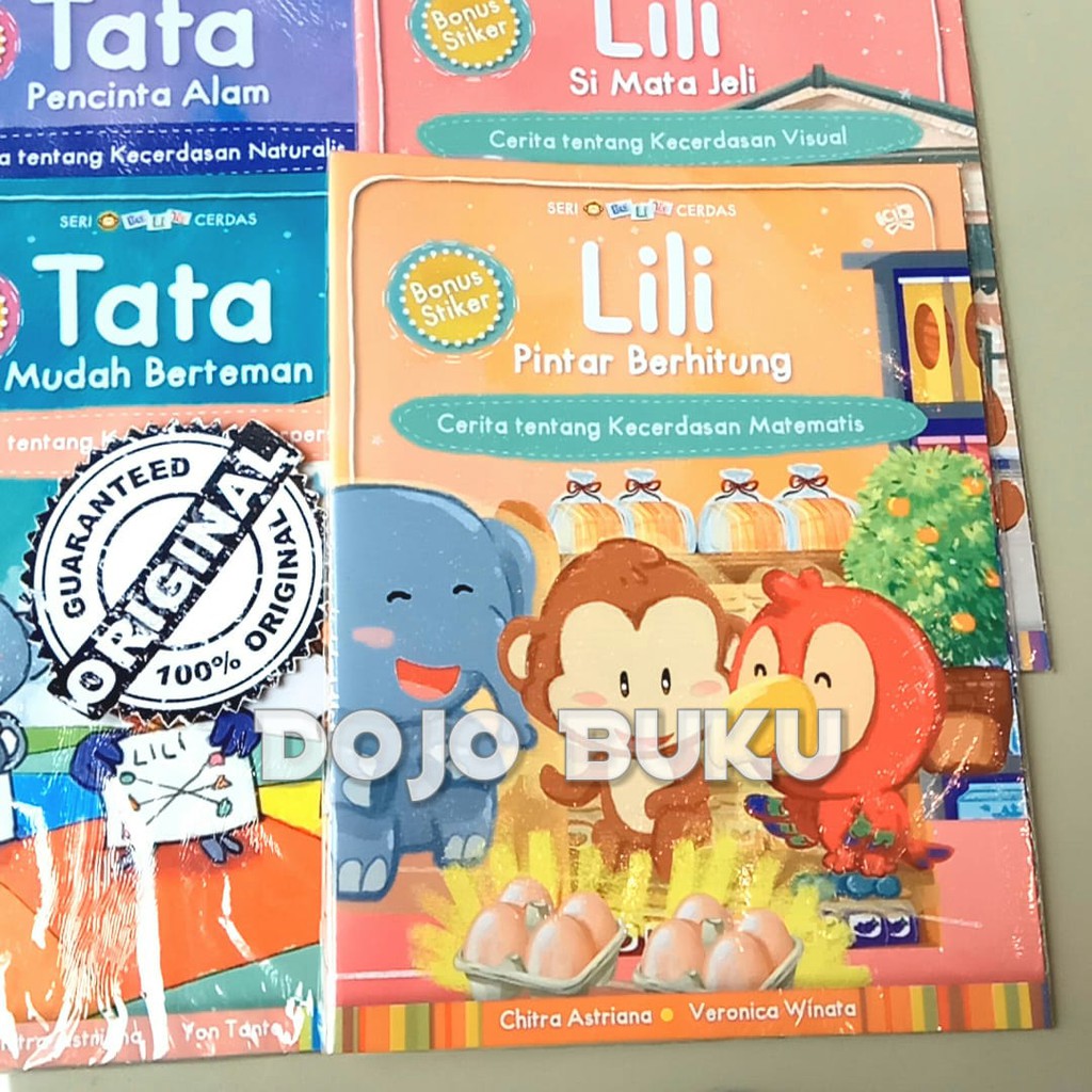 Seri BALITA Cerdas - Bonus Stiker