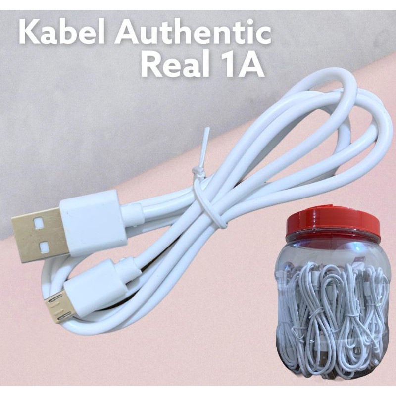 Kabel Charger Kabel Mini Kabel Autentic Real 1A Ready Banyak