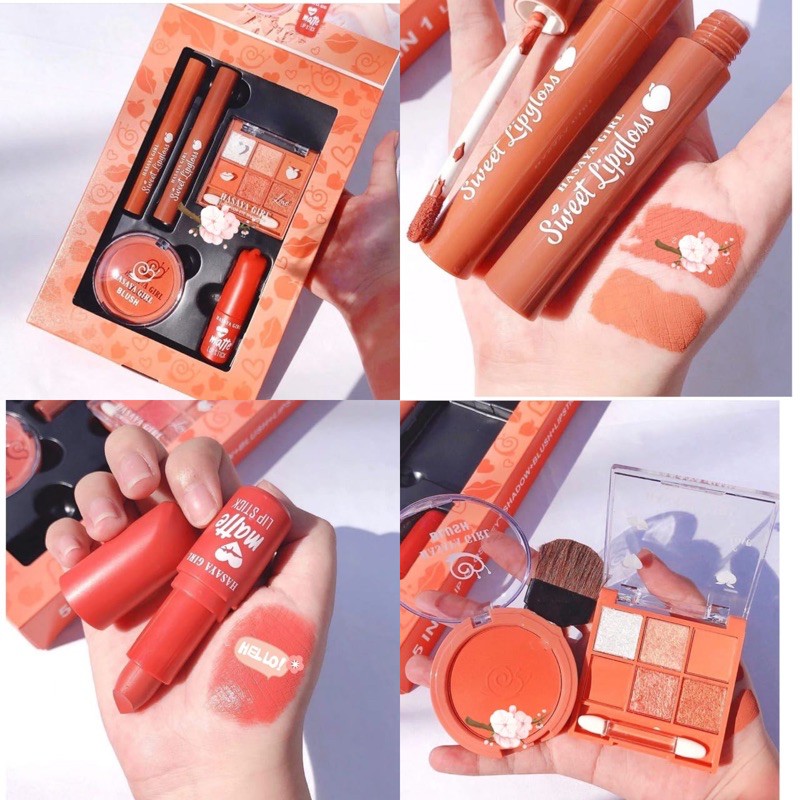 [ PER BOX SET ] RAINBOW &amp; KISSBEAUTY MAPLE SUIT SET