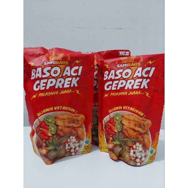 

Sami raos baso aci geprek