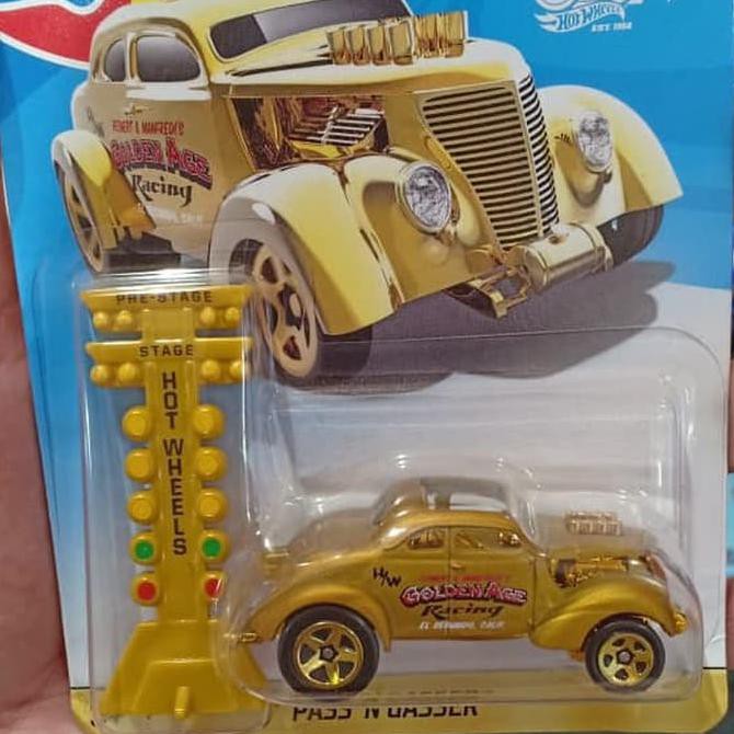 Hot Wheels Pass N Gasser Hotwheels Pass 'N Gasser Limited Gold - Termurah 