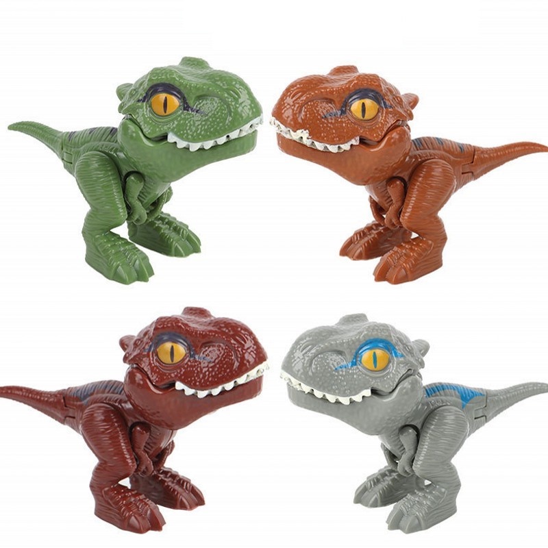 [1Piece Creative Bite Finger Dinosaur Toy] [Tyrannosaurus Toy Model ][Children's Birthday Gift]