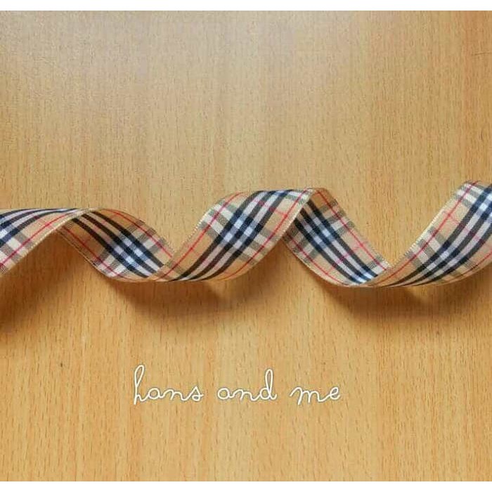 

Unik Pita Kain Burberry Kotak Kotak Scotland 1 Pita Rambut Pita Kado New