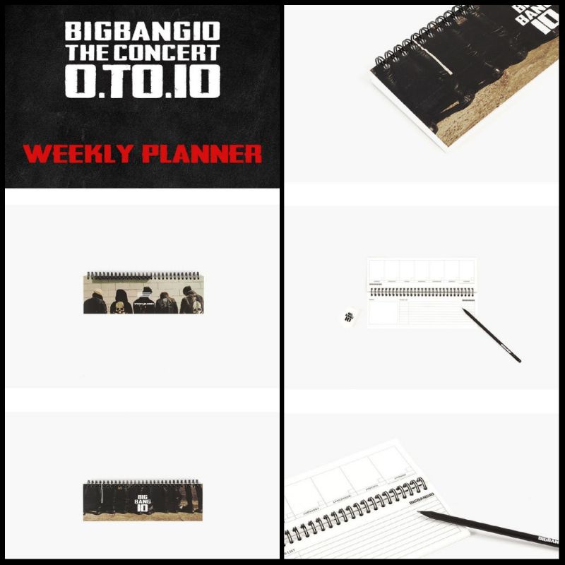 

BIGBANG WEEKLY PLANNER