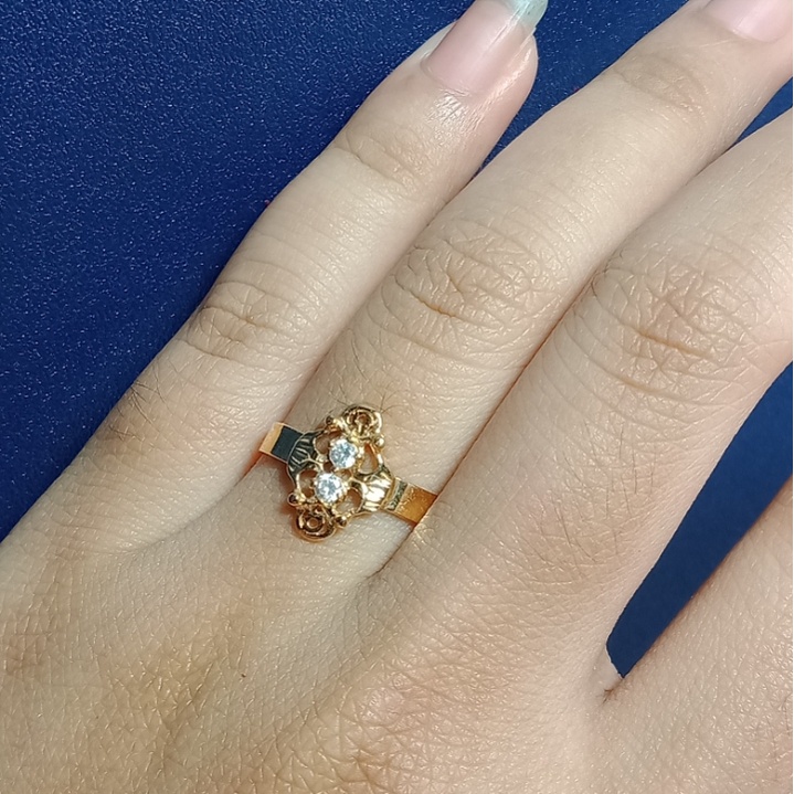 Cincin Emas 17K - 1.6 gr Kadar 750 - 541