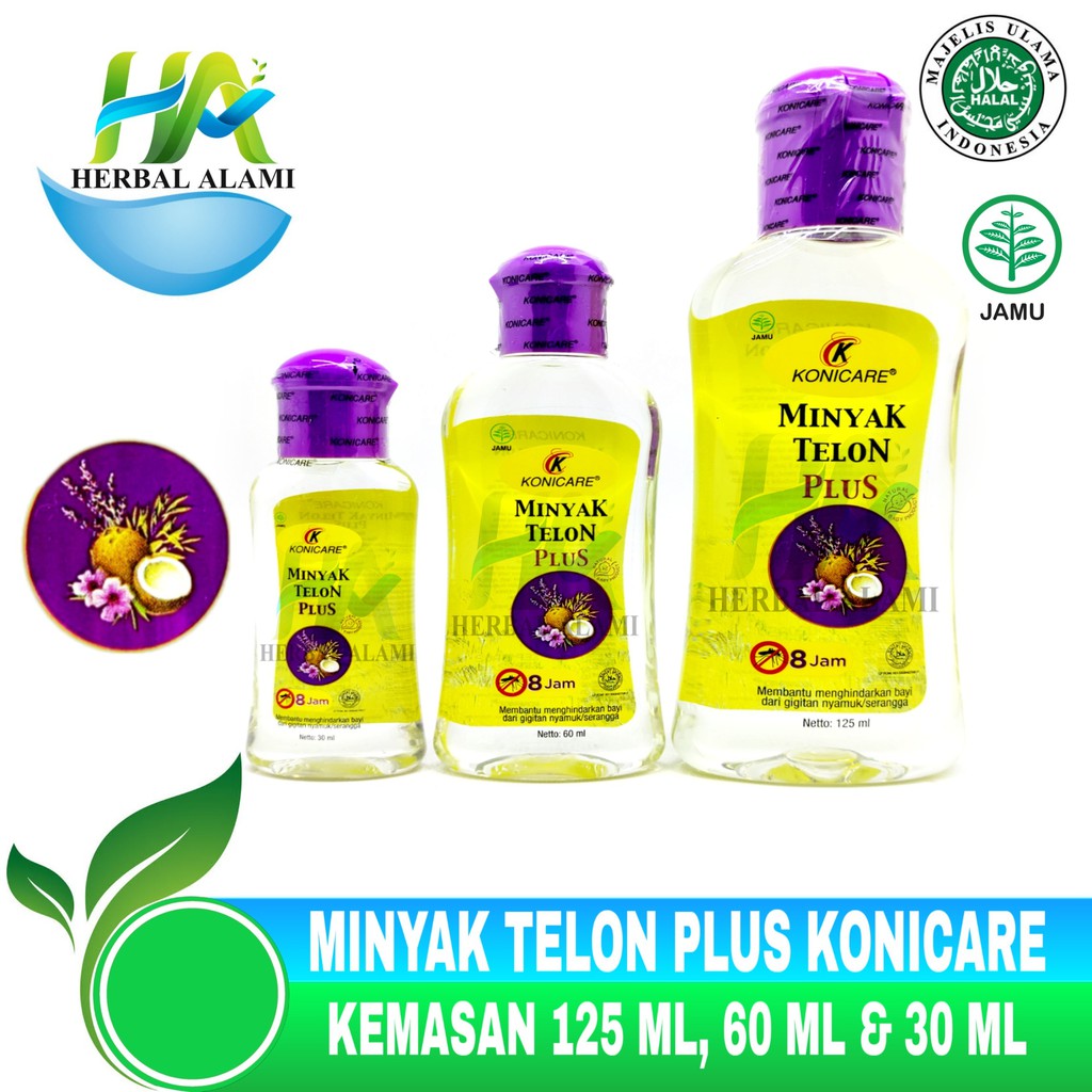 Minyak Telon Plus Konicare Tutup Ungu