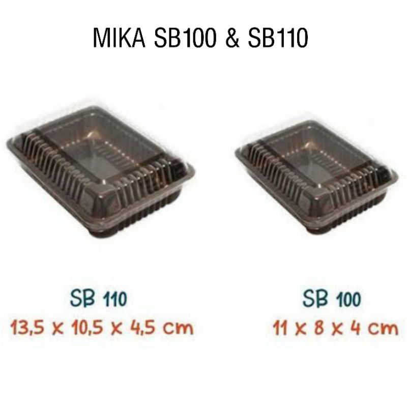 Mika Brownies Mini SB100 & SB110