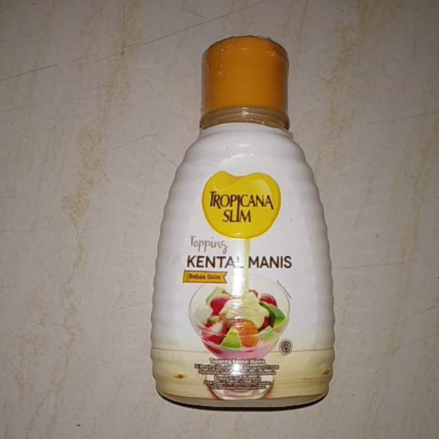 

Tropicana slim topping kental manis bebas gula 150ml