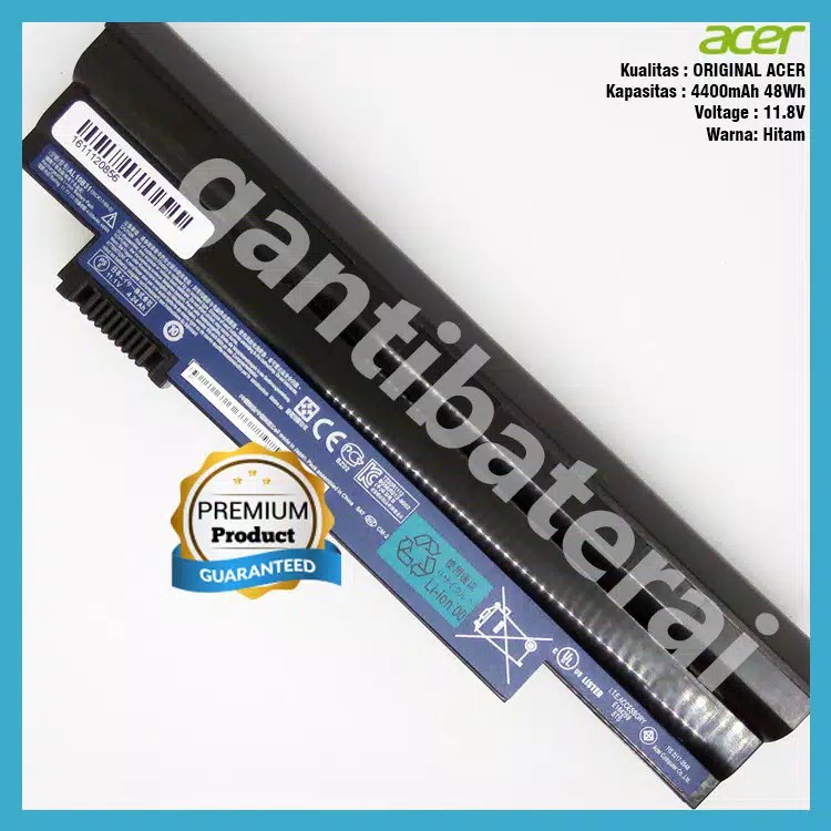 Original Baterai Acer Aspire AO 722 522 D255 D260 D257 D270 AL10B31 6cell