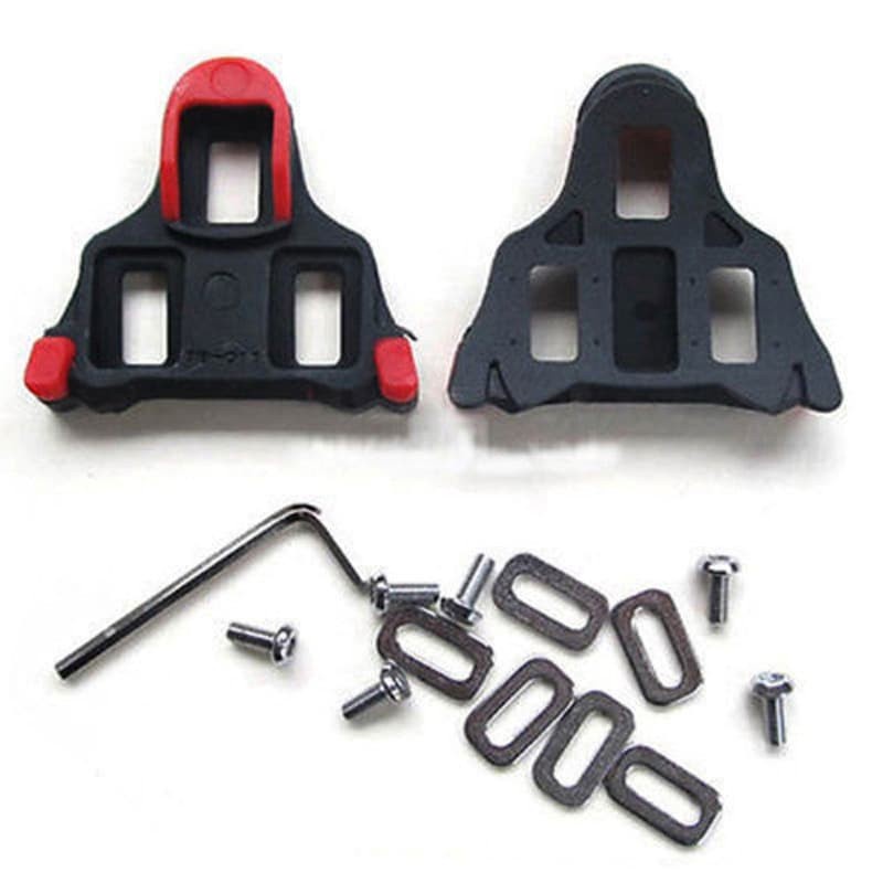 Pedal Sepeda Self Locking untuk Shimano SM-SH11 SPD-L - Red/Black