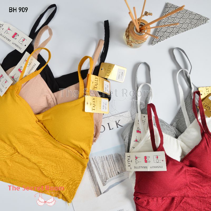 TALLY BRA BH KEMBEN BRALETTE 909 | CUP B KECIL | FREE SIZE | BAHAN RAJUT