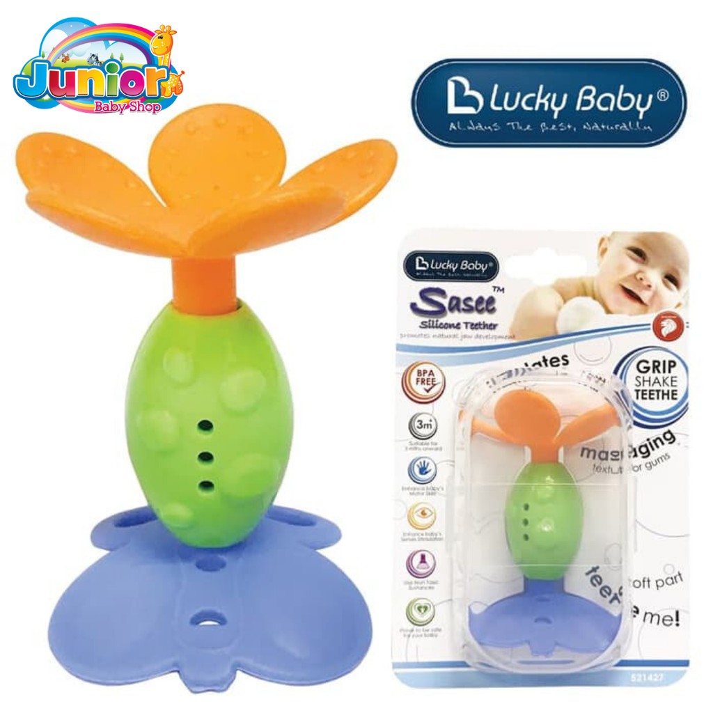 Lucky Baby Sasee Silicone Teether 1427