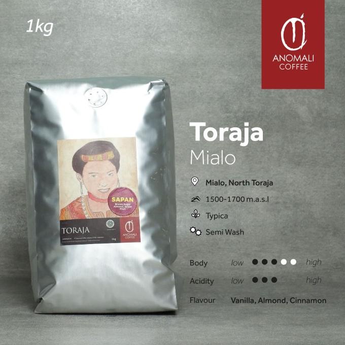 

[COD] Anomali Coffee Biji Kopi Toraja Mialo 1Kg [COD]