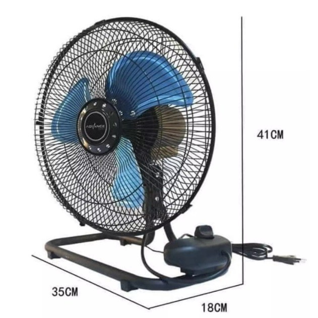 (PENGIRIMAN KHUSUS JNE/JNT/DLL) Kipas Tornado Besi Advance 12 Inch TDS 12
