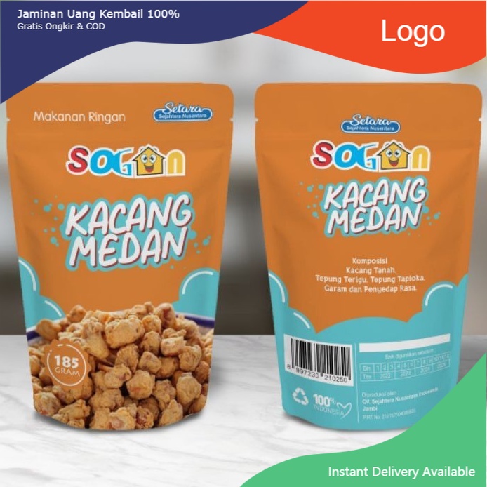 

Kacang Medan Sogan 185 ml Vegan & Vegetarian