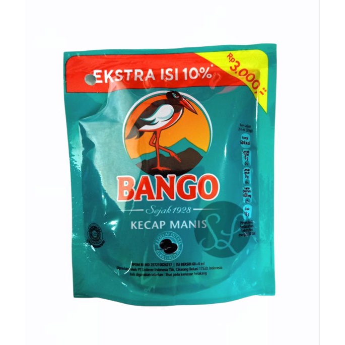 

Bangk kecap manis 1 pcs kemasan ekonomis 3000