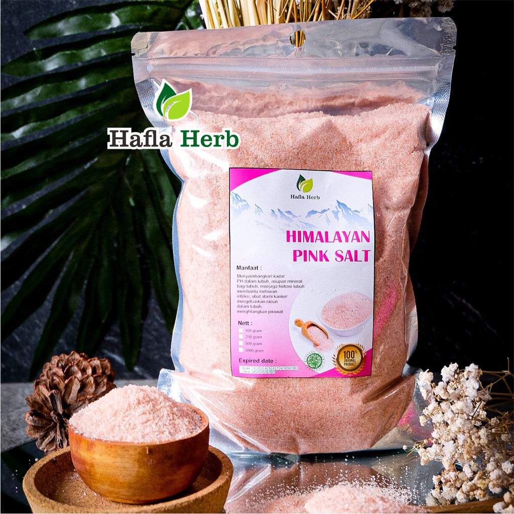

Garam Himalaya Original 1 kg Asli Organik Garem Himalayan Salt Himsalt Organic MPASI