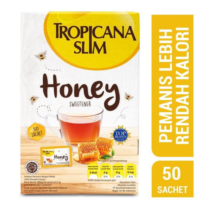 

Tropicana Slim Sweetener Honey (50 Sachet) BERKUALITAS