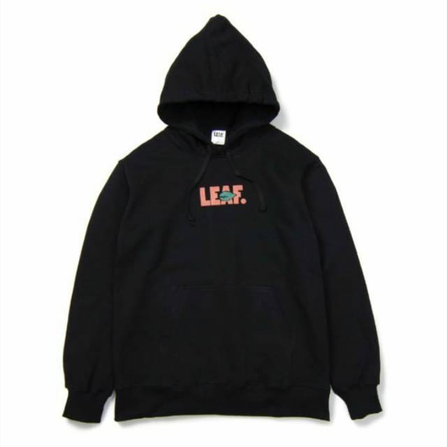 LEAF Hoodie OG Logo Game Black