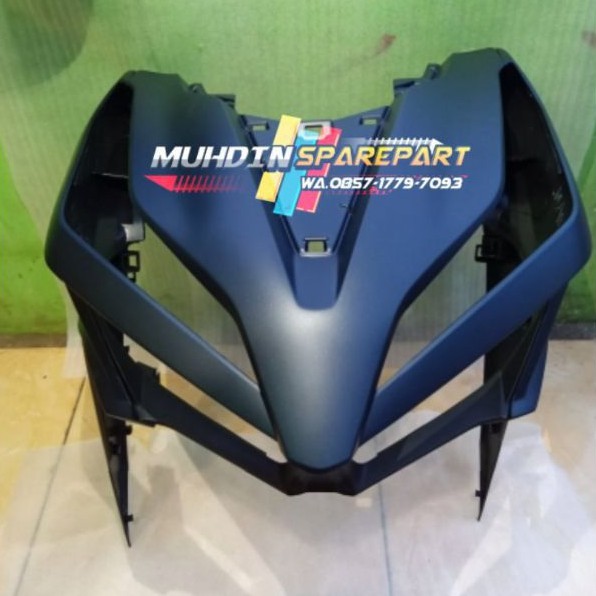 Full set Cover Body Depan Sayap Samping 1 set Tameng Vario 125 150 New k59j 2019 Biru dof matte blue