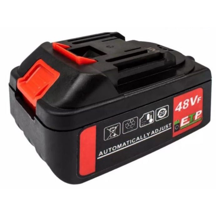 Baterai Mesin Pemotong Rumput 12/48 Volt Batrai Lithium Rechargable