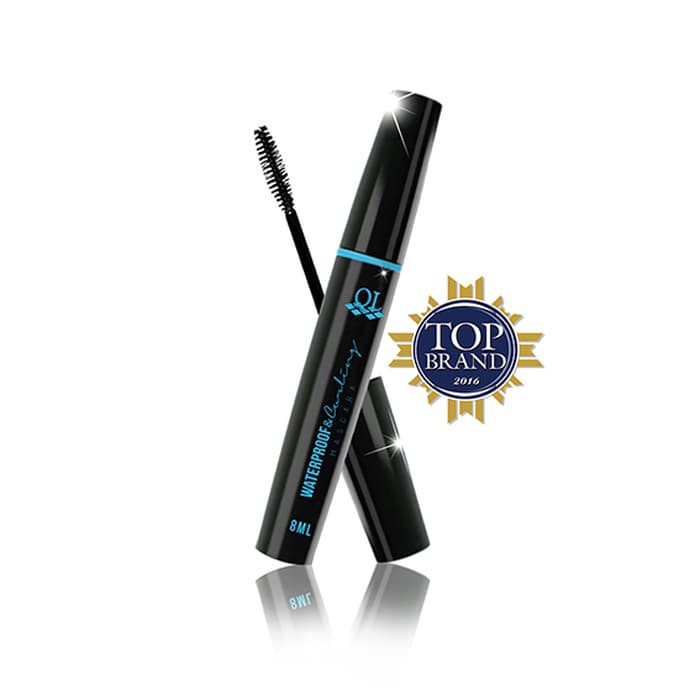 𝐑𝐀𝐃𝐘𝐒𝐀 - QL Mascara Hitam Waterproof &amp; Curling Maskara - 8 ml