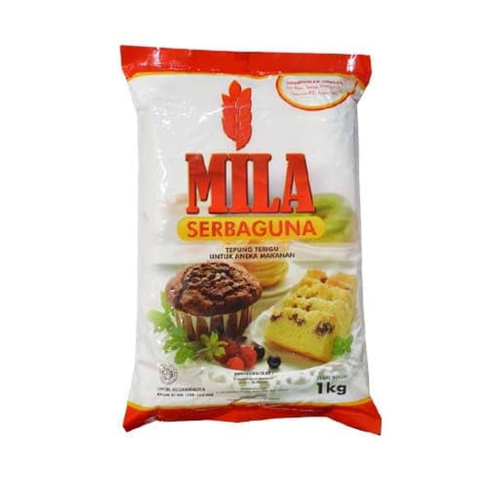 

Tepung Terigu Mila Serbaguna Kemasan 1 kg