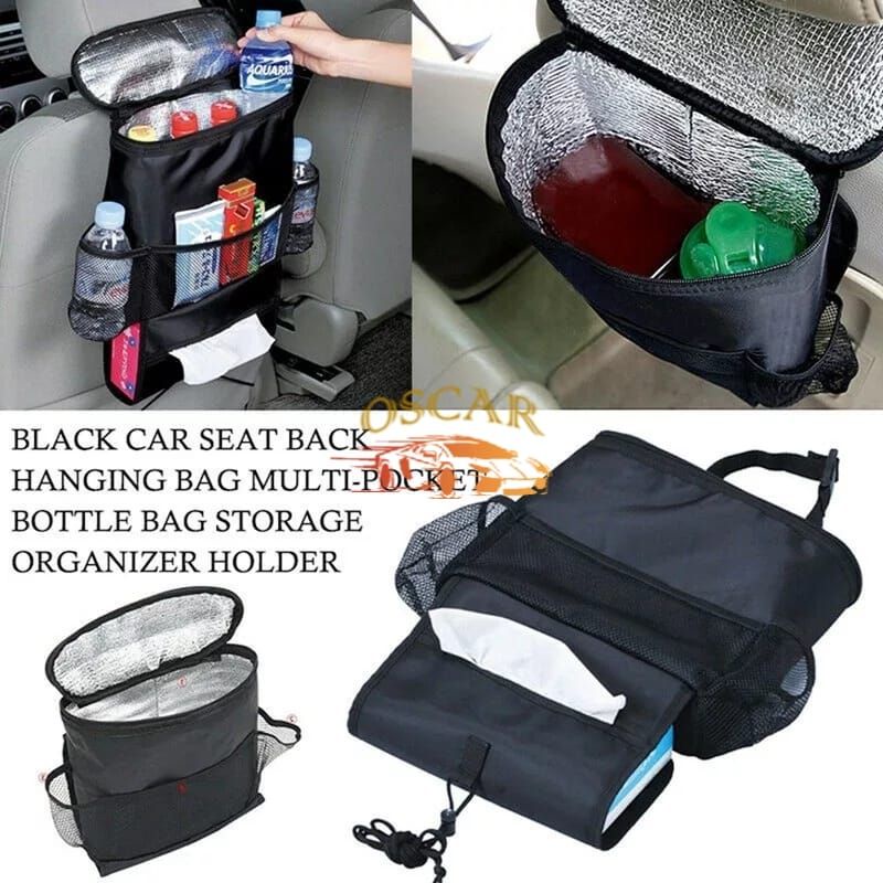 Tas Barang Mobil Multifungsi Back Seat Gantung Belakang Jok Tisu Botol