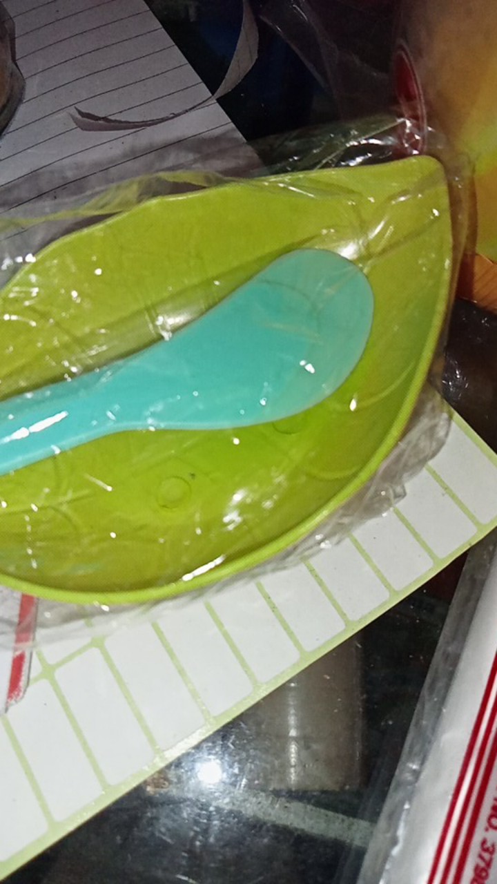 Mangkok Masker Bentuk Daun (mangkok Saja) Random