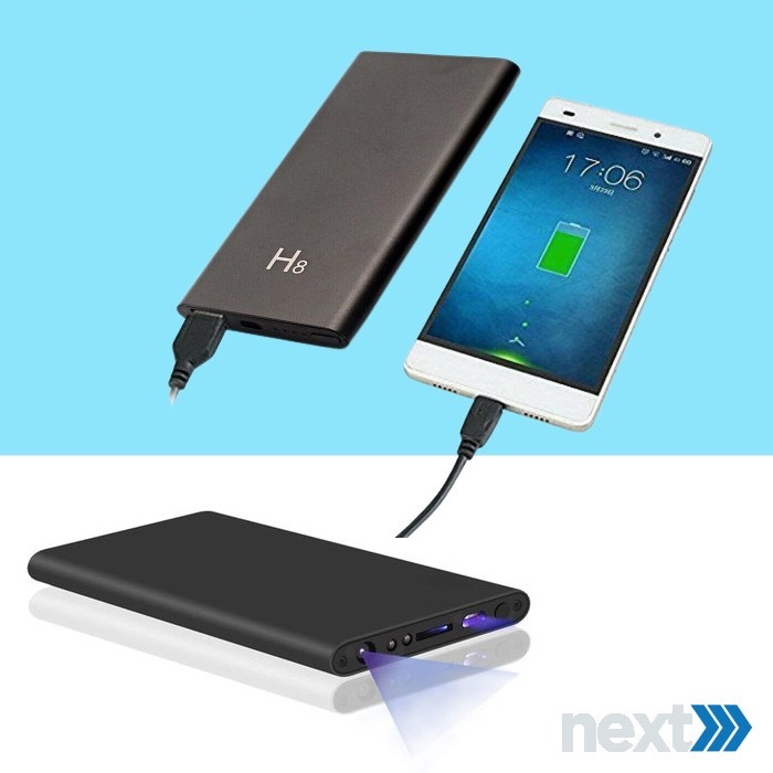Power Bank H8 Spy Camera Fhd1080p Hidden Camcorder Infrared - Wifi-1