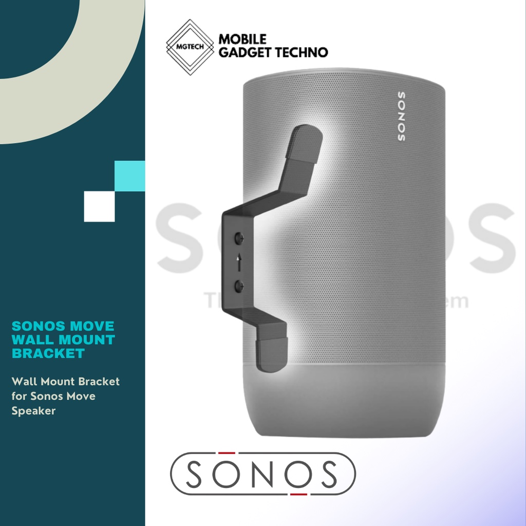Sonos MOVE Speaker Wall Mount Holder Bracket Accesories Breket Dinding
