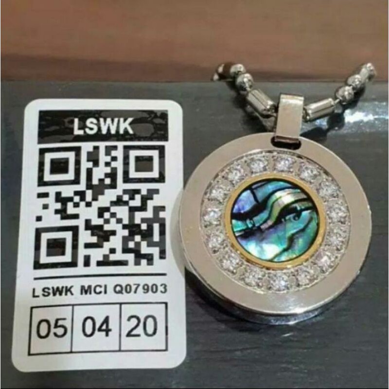 KALUNG KESEHATAN/MCI/MGI/LSW 2 SELL PENDANT/KALUNG ANTI RADIASI/DISTRIBUTOR MCI/OFFICIAL MCI/RESMI