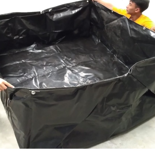 Kolam Kotak 4x2 Tinggi 1 Meter HDPE 300 Micron/Kolam HDPE/Kolam budidaya