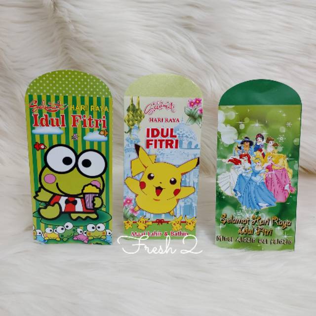 

Angpao lebaran carakter L 100 lembar /angpao lebaran L / amplop lebaran / amplop lebaran