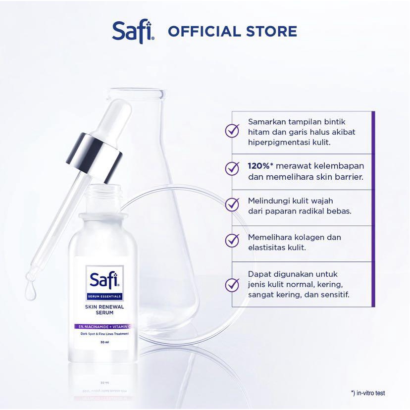 SAFI Serum Essentials Duo Lifting / Blemish Treatment / Bright Up / Skin Reneval Serum - 30ml