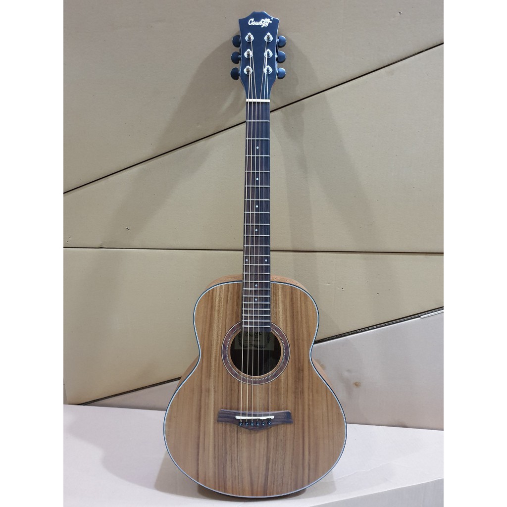 Gitar Akustik Merk Cowboy Original Tipe GW-3 NS Ukuran 3/4 Bahan Solid Senar String Trusrod Jakarta-1