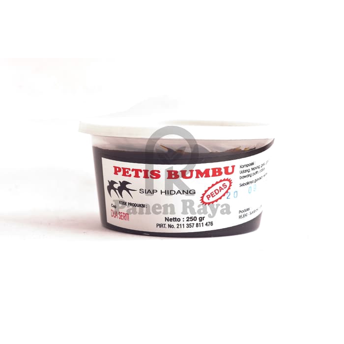 

Petis Udang Bumbu Cap Dua Seriti 250gr Siap Makan