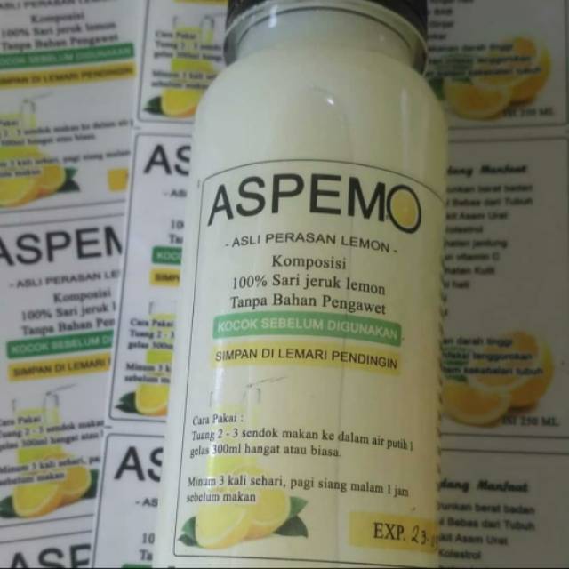 

[COD] ASPEMO SARI LEMON original lemon Asli