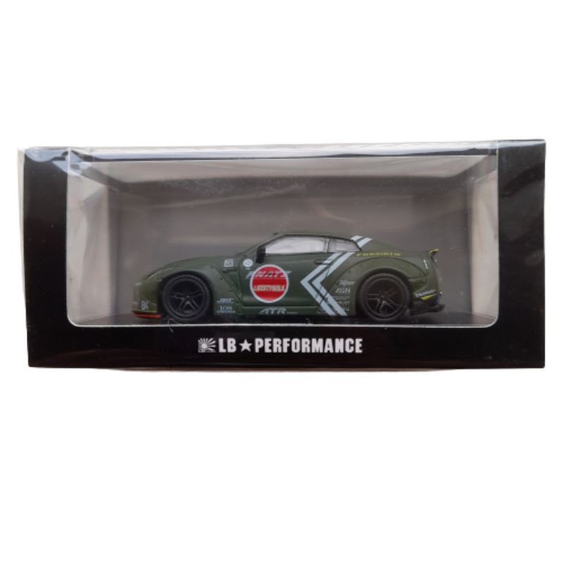 Nissan GTR R35 Libertywalk LB Performance Green
