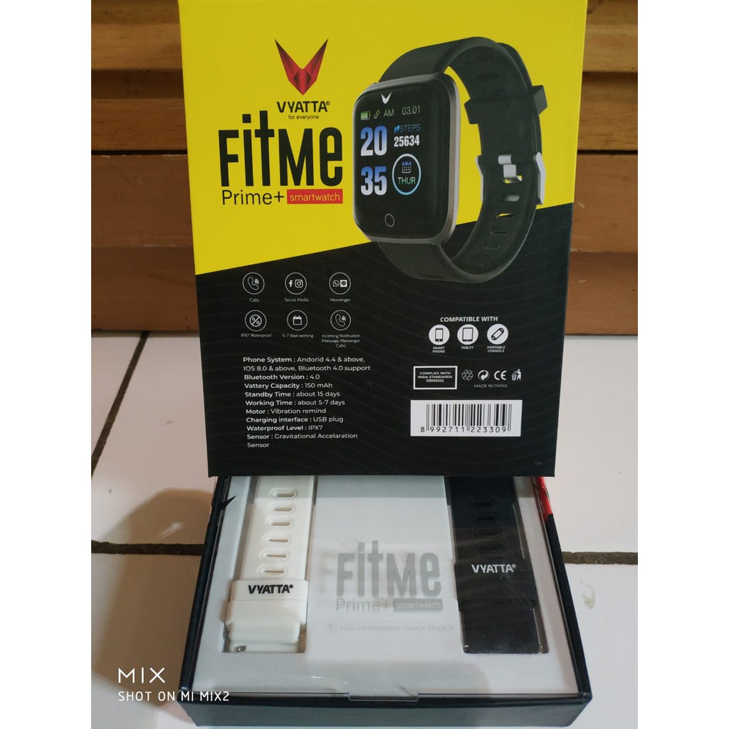 Smartwatch Vyatta Fitme Prime Plus  - Metal Body, Waterproof, HeartRate - Original - Garansi Resmi