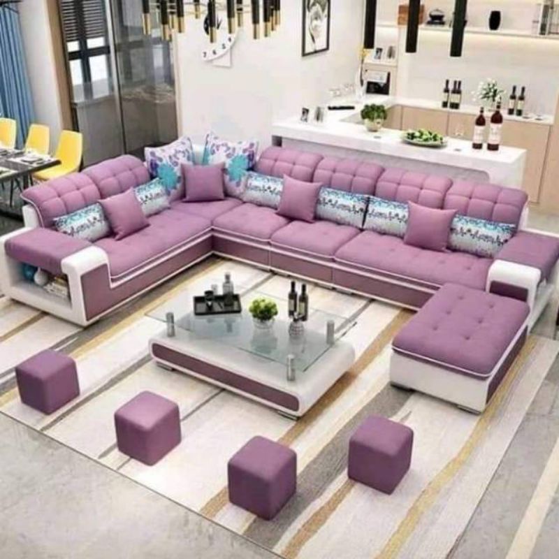 SOFA - SOFA RUANG TAMU - FURNITURE - KURSI JATI MODEL TERBARU RUANG TAMU