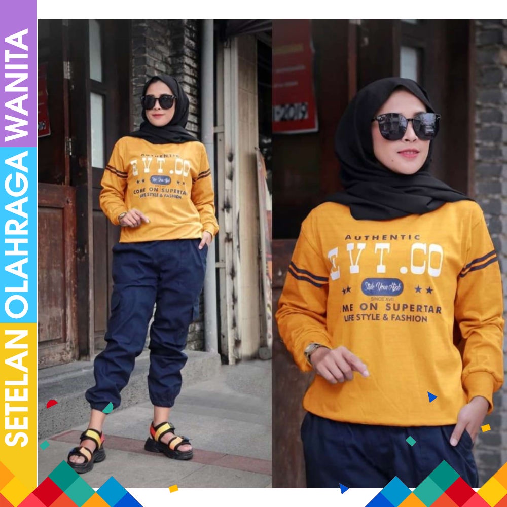 2679 COLUMBIA Baselayer Baju Olahraga Wanita Lengan Panjang Baju Olahraga Muslimah Wanita Setelan