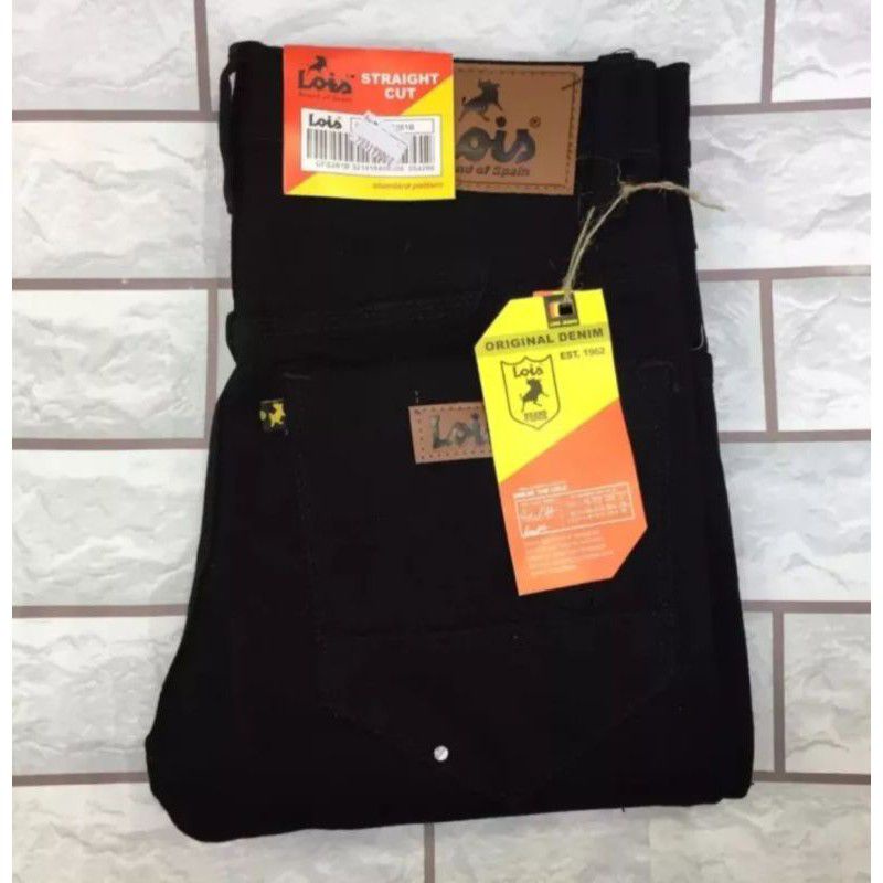 Celana Jeans Hitam Pria Strecth Slimfit 27-32