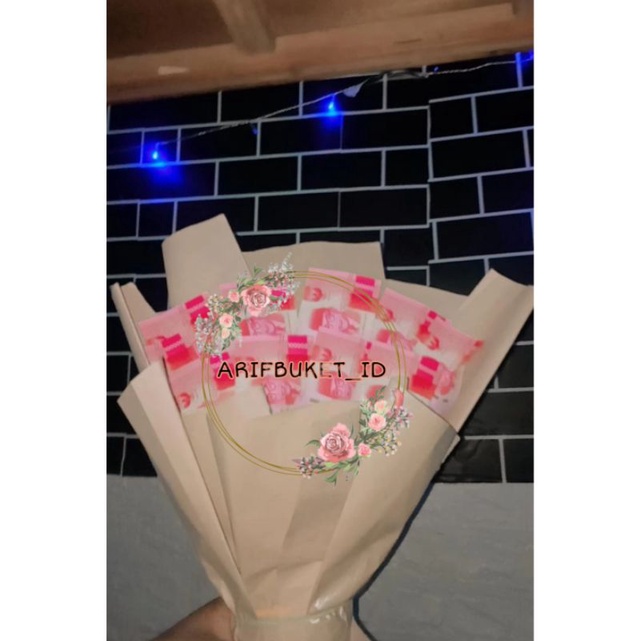 buket uang palsu