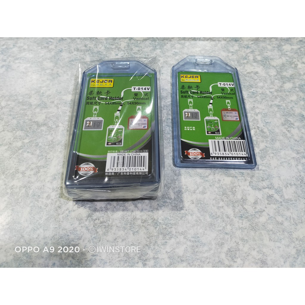 

SOFT CARD HOLDER T-014 V (Isi 5PCS)