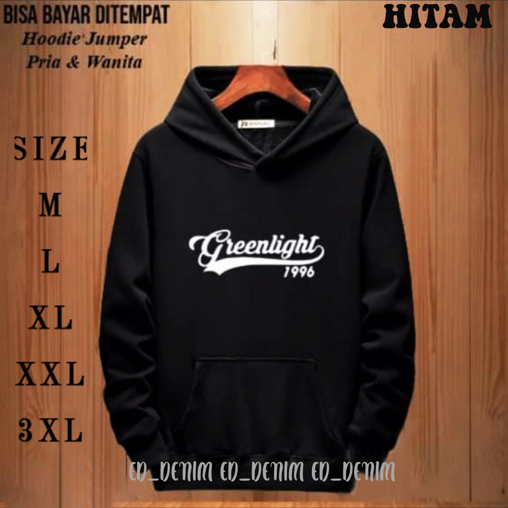 Greenlight ( Bayar Di Tempat ) / Switer Hoddie Pria / Hodie pria Jumbo M, L, XL, XXL, 3xl / Sweater Oversize / Hoodie pria