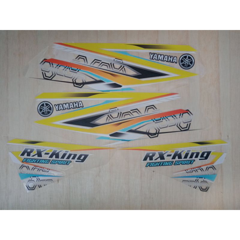 Striping lis Rx king custom Transparan Variasi