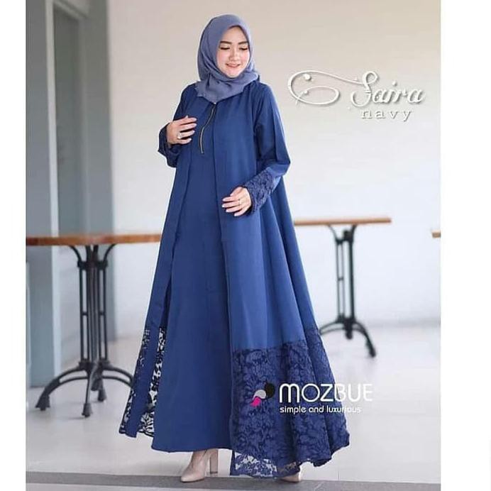 JKDD BAJU GAMIS WANITA TERABARU SAIRA / DRESS BRUKAT / MAXI / BAJU MUSLIM IDOLA HAWA